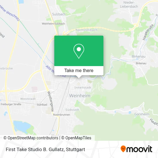 First Take Studio B. Gullatz map