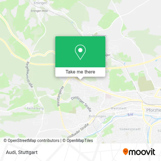 Audi map