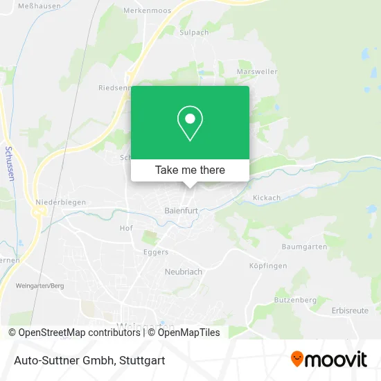 Auto-Suttner Gmbh map