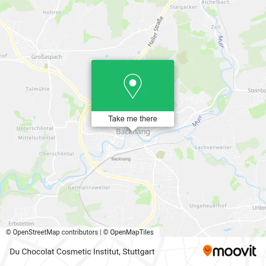 Du Chocolat Cosmetic Institut map
