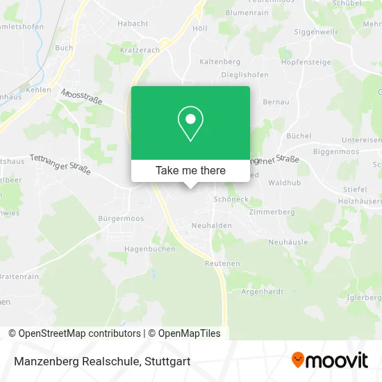 Manzenberg Realschule map