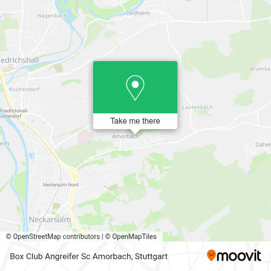 Box Club Angreifer Sc Amorbach map