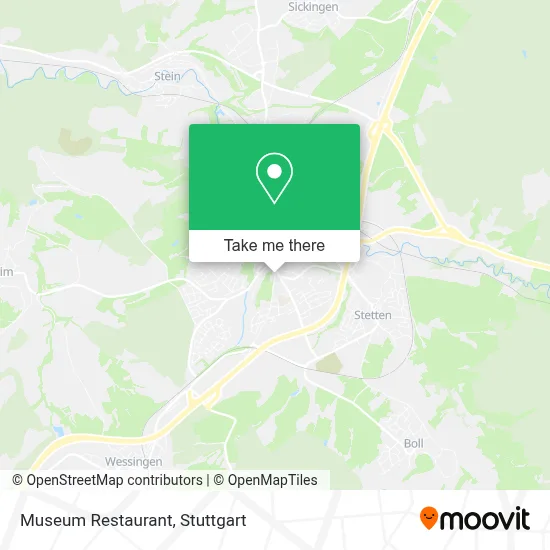 Museum Restaurant map