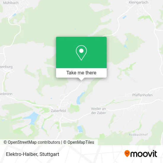 Elektro-Haiber map