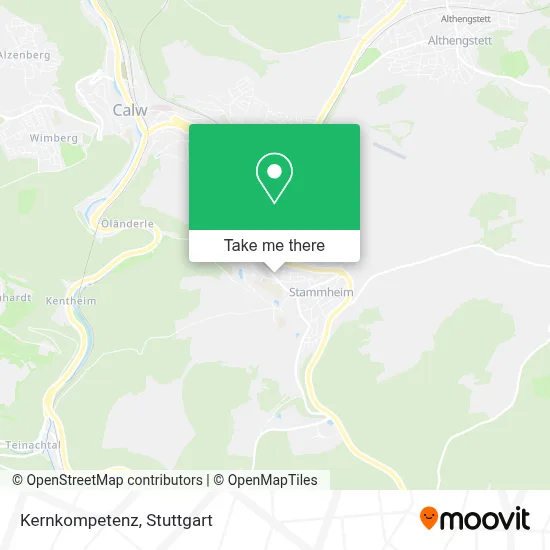 Kernkompetenz map