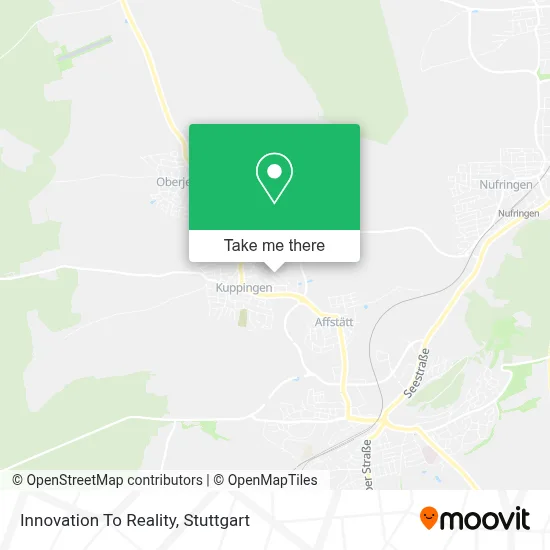 Innovation To Reality map