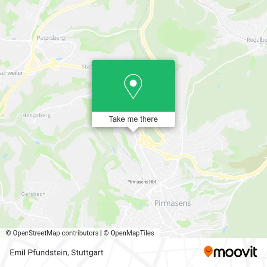 Emil Pfundstein map