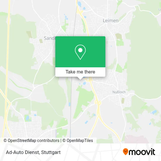 Ad-Auto Dienst map