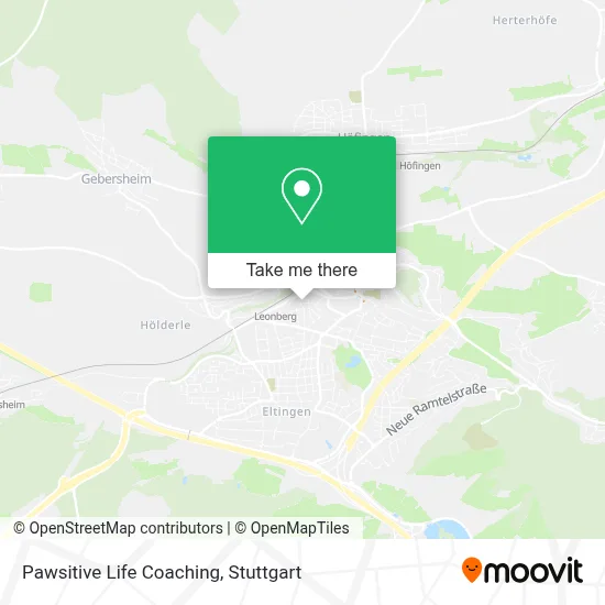 Pawsitive Life Coaching map
