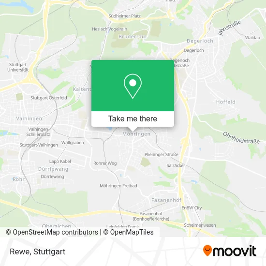 Rewe map