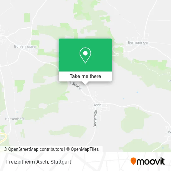 Freizeitheim Asch map