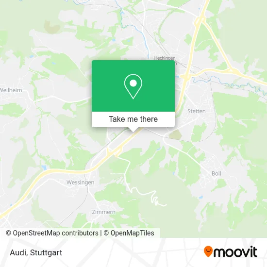 Audi map