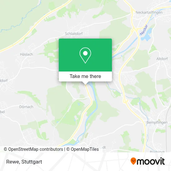Rewe map