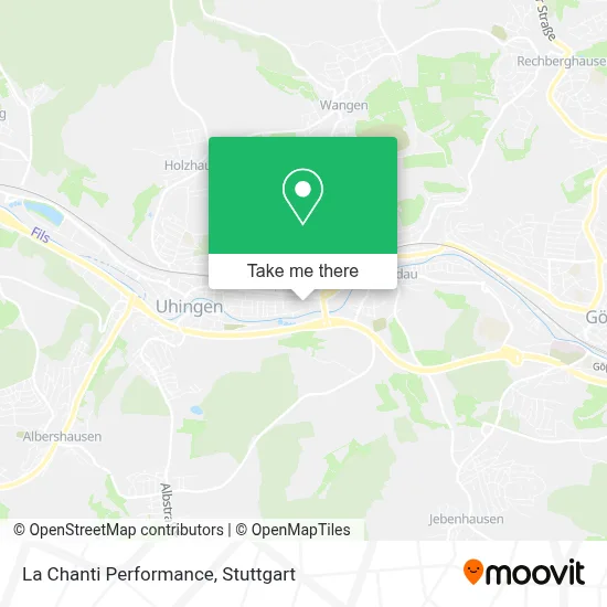 La Chanti Performance map