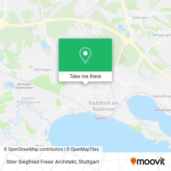 Stier Siegfried Freier Architekt map
