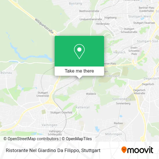 Ristorante Nel Giardino Da Filippo map