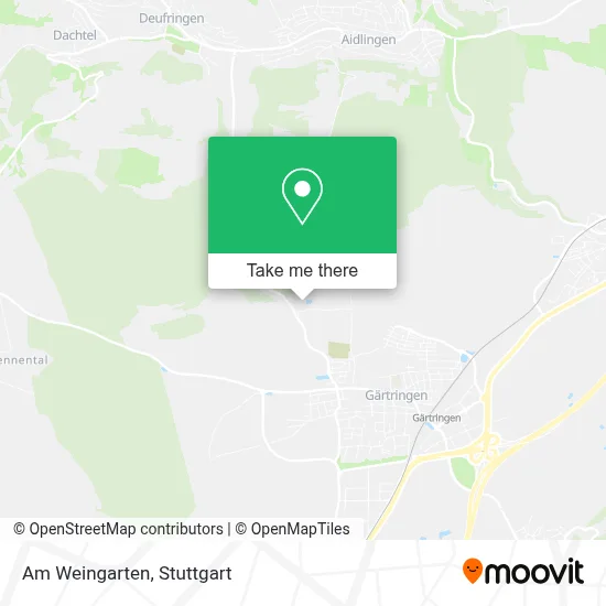 Am Weingarten map