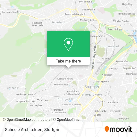 Scheele Architekten map