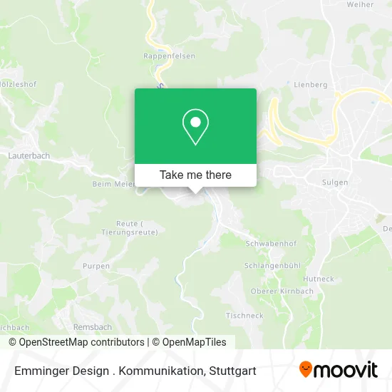 Emminger Design . Kommunikation map