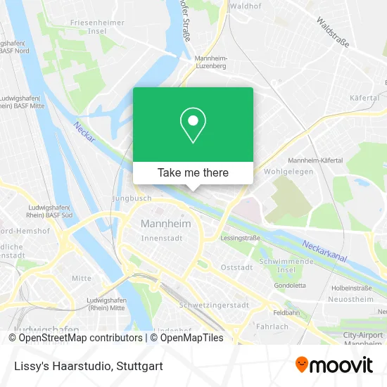 Lissy's Haarstudio map