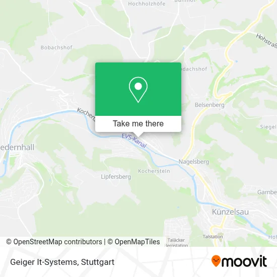 Geiger It-Systems map