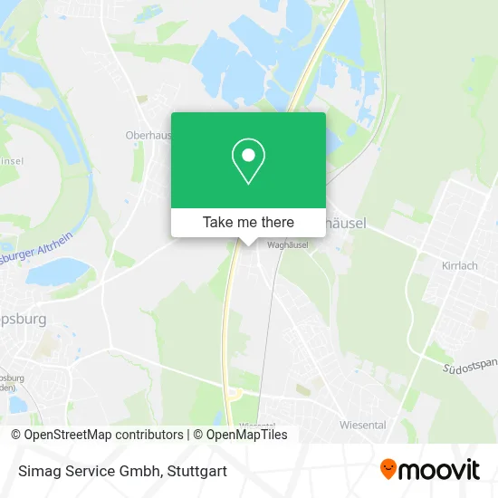 Simag Service Gmbh map