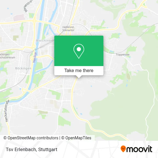 Tsv Erlenbach map
