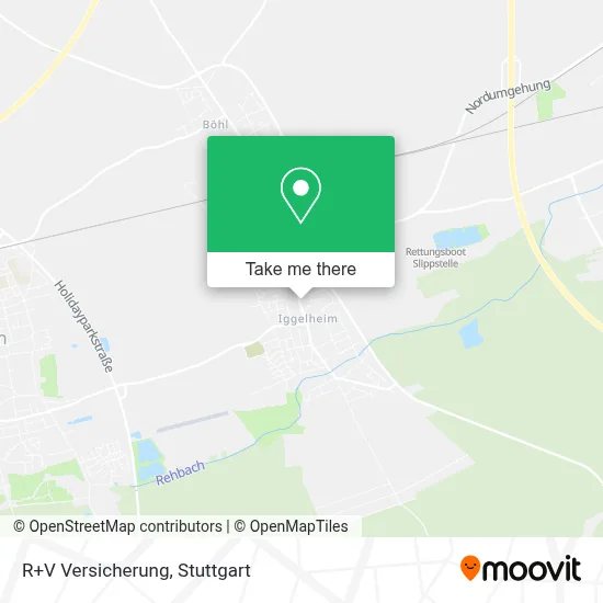 R+V Versicherung map