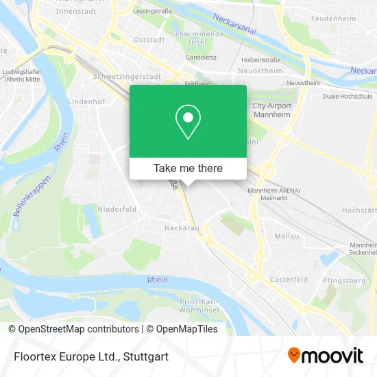 Floortex Europe Ltd. map