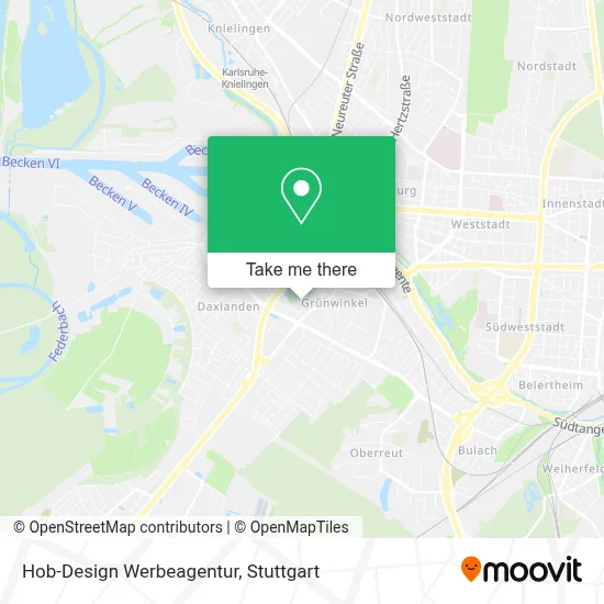 Hob-Design Werbeagentur map