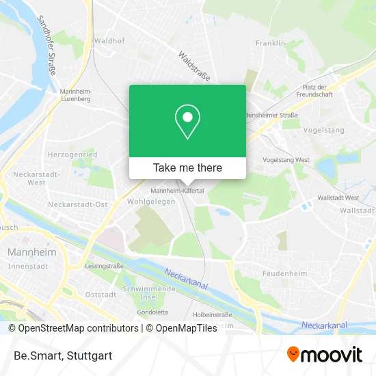 Be.Smart map