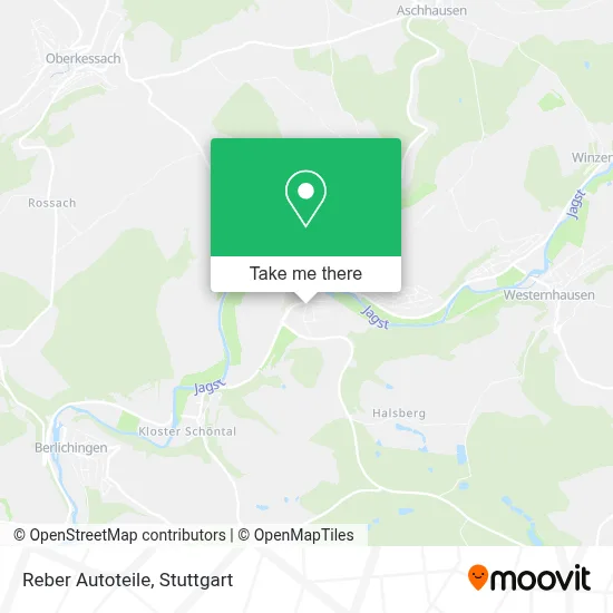 Reber Autoteile map
