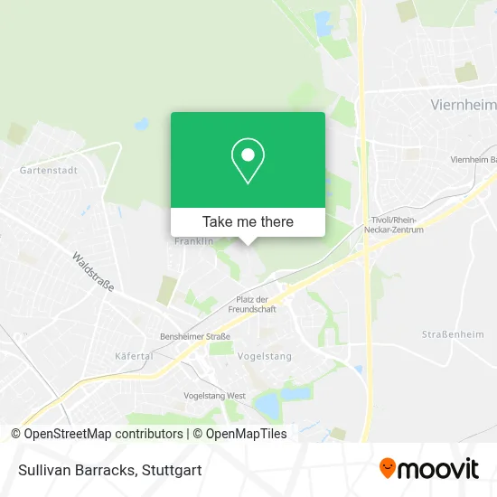 Sullivan Barracks map