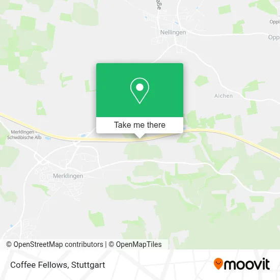 Coffee Fellows map