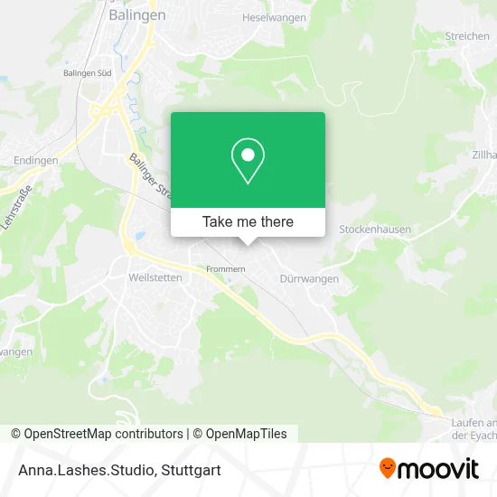 Anna.Lashes.Studio map
