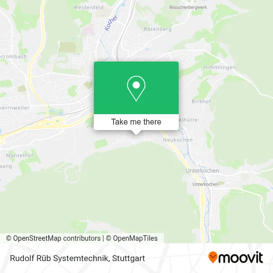 Rudolf Rüb Systemtechnik map