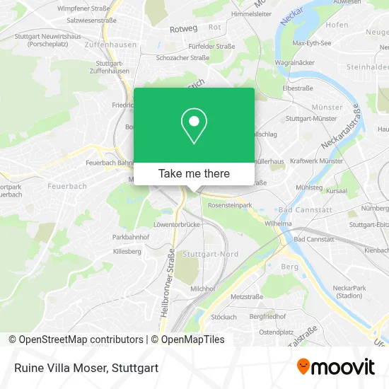 Ruine Villa Moser map