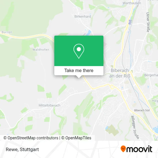 Rewe map