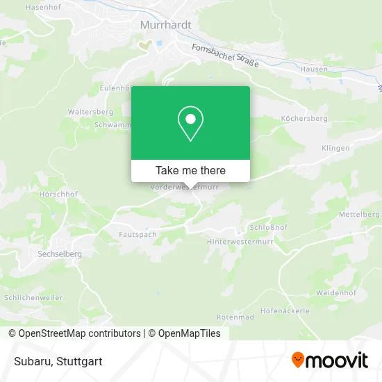 Subaru map