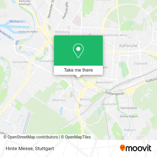 Hinte Messe map