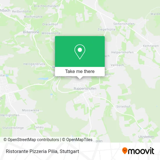 Ristorante Pizzeria Pilia map