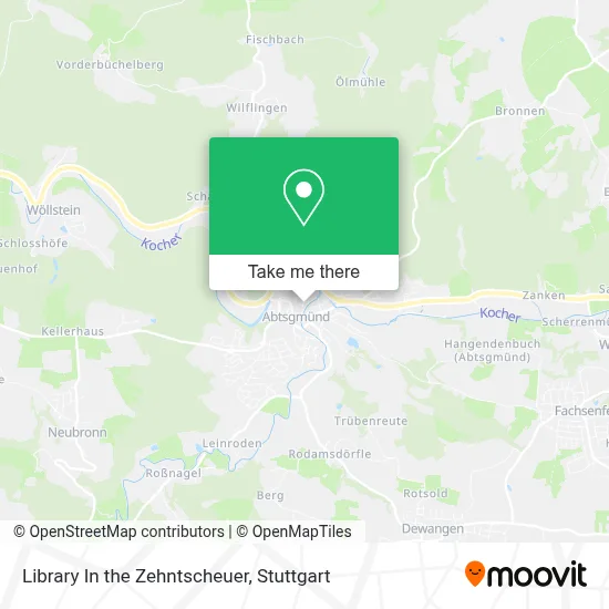 Library In the Zehntscheuer map