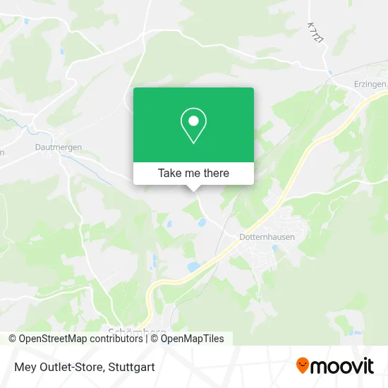 Mey Outlet-Store map