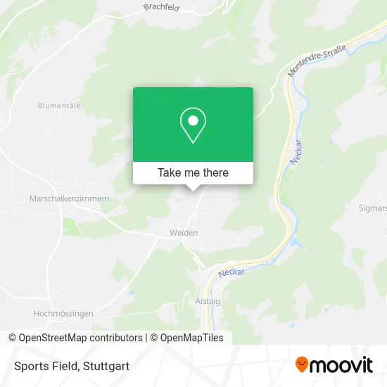 Sports Field map