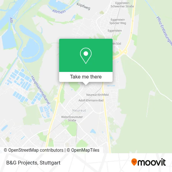 B&G Projects map