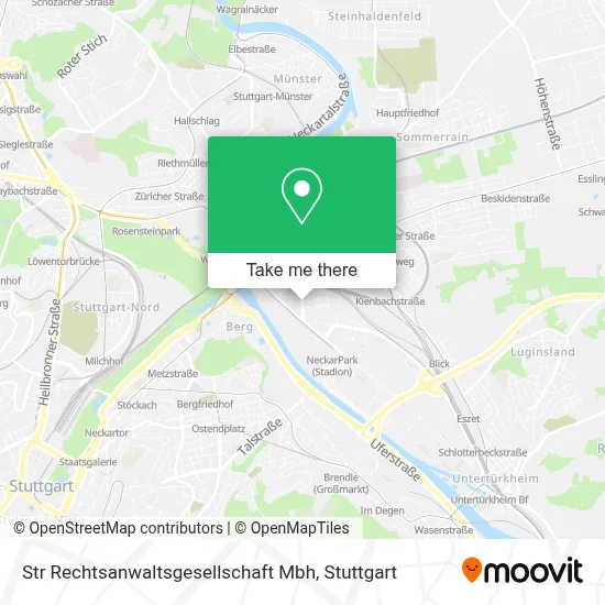 Str Rechtsanwaltsgesellschaft Mbh map