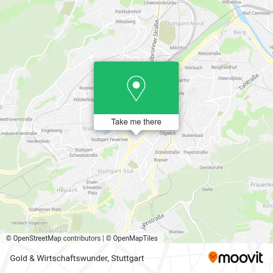 Gold & Wirtschaftswunder map