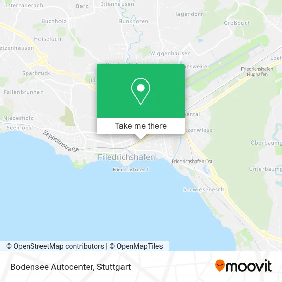 Bodensee Autocenter map