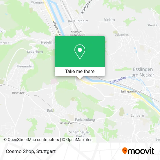 Cosmo Shop map