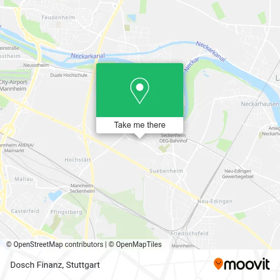 Dosch Finanz map